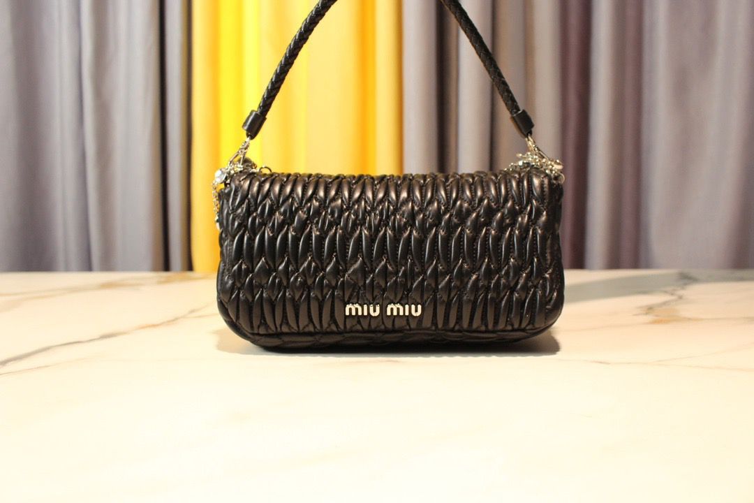 MIU MIU matelasse nappa leather – Field Luxury