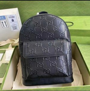 Gucci GG embossed backpack 1