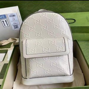 Gucci GG embossed backpack 3