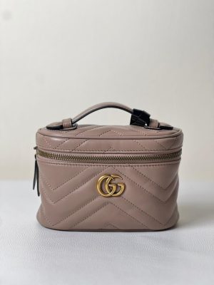Gucci GG marmont mini quilted leather shoulder bag 1