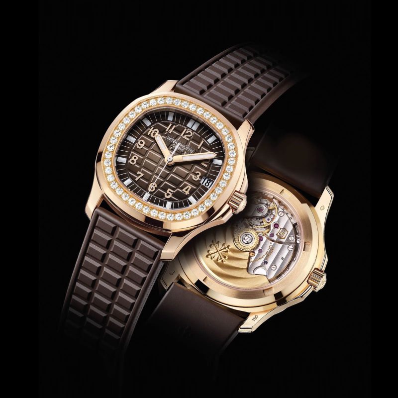 Patek Philippe Stainless Steel Aquanaut Automatic Wristwatch for women swiss movement 2